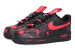 Кроссовки Nike Air Force 1 Skateboarding Shoes Unisex Low-top Black/Red, черный - фото 4