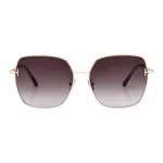TOM FORD TF Acetate Square Sunglasses Women's Gold - фото 3
