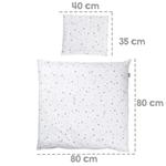 Детское Постельное белье star magic grey Roba, белый - фото 3