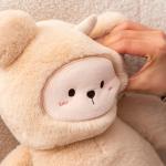 Плюшевая кукла Nico Fruit Dolls высота 40 см Doudou Beibei, персиковый - фото 5