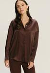 Блуза Greenpoint Button-down blouse, Brown - фото 5