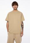 Футболка PULL&BEAR SET BERMUDA SHORTS AND T-SHIRT, Sand - фото 4