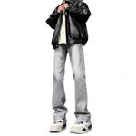 Джинсы унисекс без тематики, черные (с утепленной подкладкой) - фото 6