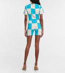 Клетчатые шорты Le Short Gelato Jacquemus, Multi-Blue - фото 3