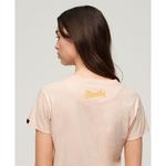 Футболка с коротким рукавом Superdry Tattoo Embroidered Fitted, бежевый - фото 2
