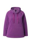 Худи Ulla Popken Hoodie, Pale Plum/Berry - фото 7