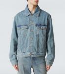 Джинсовая куртка Anagram Loewe, Mid Blue Denim - фото 3