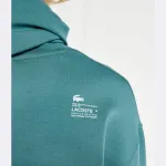 Толстовка свободного кроя Lacoste, бирюзовый - фото 4