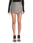 Мини-юбка Siobhan Wrap Alice + Olivia, цвет Storm Grey - фото