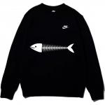 Nike Свитшот унисекс черный - фото