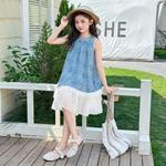 Платье для детей 3-7 лет PROTECTCAMEL, синий - фото 3