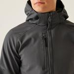 REGATTA Мужская походная куртка - куртка Repeller Softshell, темно-серая - фото 5