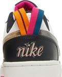 Кроссовки Nike Court Borough Low 2 SE GS 'Summit White Pink Prime', белый - фото 8