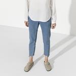 Сандалии-клоги Birkenstock Boston Soft Footbed Suede Leather, серо-коричневый - фото 2