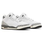 Кроссовки Nike Air Jordan 3 Retro GS Hide N' Sneak, белый/серый - фото 3