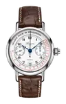Часы the column wheel single push piece pulsometer chronograph Longines - фото