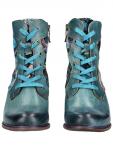 Ботильоны на шнуровке Laura Vita, Cyan blue - фото 3