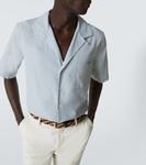 Хлопковая рубашка для боулинга Lardini, зеленый - фото 5