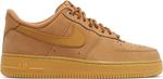 Кроссовки Nike Air Force 1 Low «Flax» (2019), коричневые - фото 2