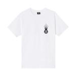 Футболка Stussy Crown Link Tee 'White', белый - фото