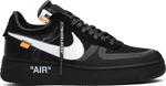 Кроссовки Nike Off-White x Air Force 1 Low 'Black', черный - фото 2
