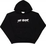 Худи Off-White Neen OW Logo Skate Hoodie 'Black/Orange', черный - фото