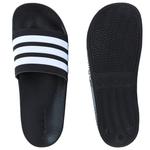 Шлепанцы Adidas Adilette, черный/белый - фото 3