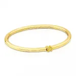 Браслет Tous Vermeil Silver Tous Warm 0,6cm., серебро с золотым покрытием - фото