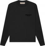Лонгслив Fear of God Essentials Long-Sleeve Tee 'Stretch Limo', черный - фото