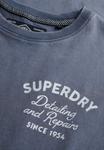 Футболка Superdry & Co TRADE TOOLS , Dry Slate Blue/Dark Blue - фото 6