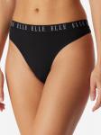 ELLE Трусы-стринги 'Logo' в черном цвете - фото 2
