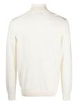 Barba пуловер с высоким воротником, белый - фото 2