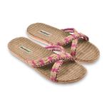 Женские бразильские сандалии цвета фуксии BRASILERAS, фуксия / фуксия - фото 2