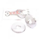 Шайба KHE для колышков 14мм KHEBIKES, серебро - фото 3