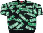 Свитер Supreme Street Signs Sweater 'Black', черный - фото