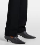 Низкие облегающие брюки Toteme, черный - фото 5