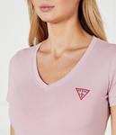 Футболка Guess Jeans с V-образным вырезом, розовый - фото 4
