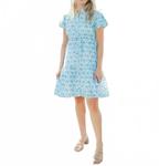 Магнолия Флаттер мини-платье в кабана VICTORIA DUNN, Cabana - фото