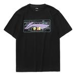 Футболка с большим логотипом Li-Ning, черный - фото