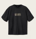 Футболка AllSaints Cora Etta Oversized, черный - фото