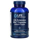 Смесь Капсул без Меди Life Extension, 360 капсул - фото