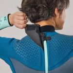 Гидрокостюм для дайвинга SCD 500 неопреновый 3 мм женский серый/синий SUBEA - фото 6