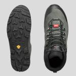 Ботинки походные мужские Forclaz 100 Trekking водонепроницаемые, темно-зеленый - фото 5