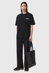 Футболка AllSaints Descent Oversized Graphic, черный - фото 4