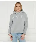 Толстовка Regular fit Gant, серый - фото