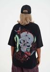 Футболка Ed Hardy SNAKE SKULL BACKPRINT, Black - фото