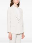 Peserico однобортный пиджак, нейтральный - фото 3