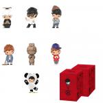 Hirono X Clot серия запечатанный кейс 6 слепых боксов POP MART - фото 10