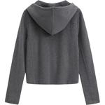 Топ женский GAP, темно-серый - фото 4