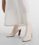 Кожаные ботильоны Apollo Khaite, кремовый - фото 4